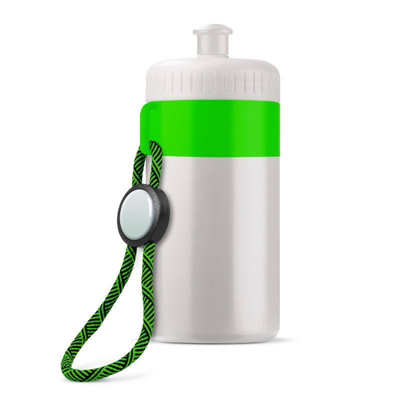 Bidon-met-draaglus-500-ml-bedrukken-groen