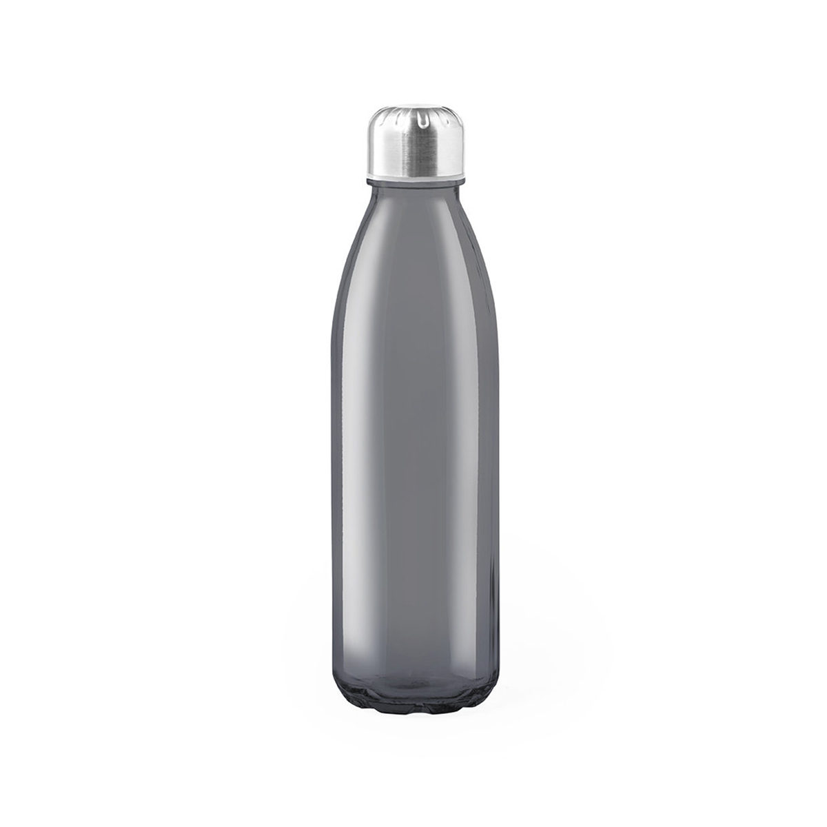 Glazen-waterfles-met-RVS-schroefdop-650-ml-bedrukken-zwart