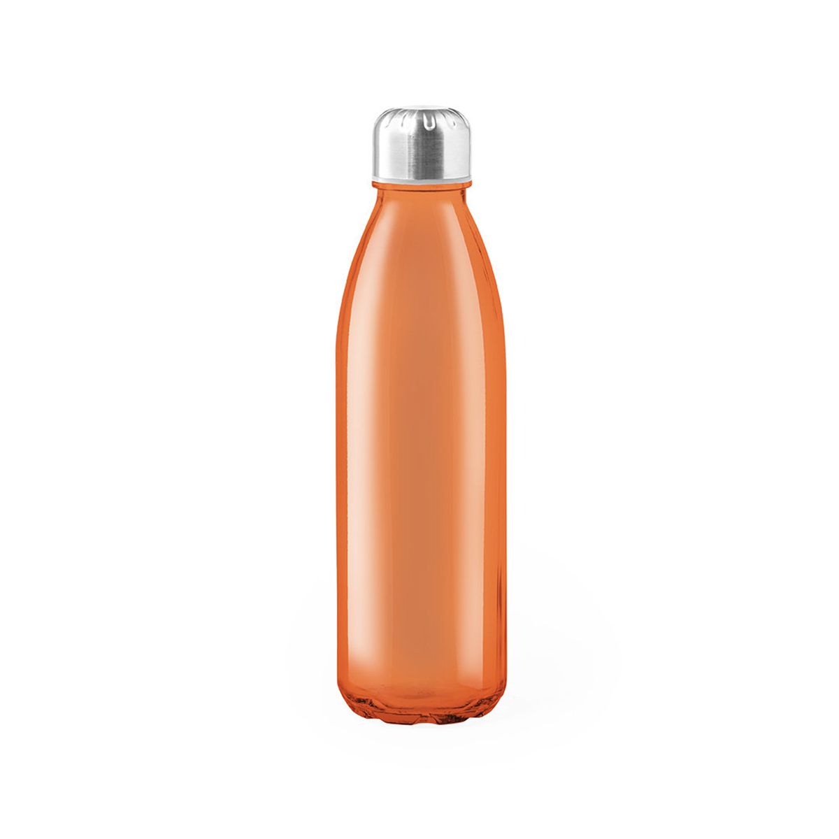 Glazen-waterfles-met-RVS-schroefdop-650-ml-bedrukken-oranje