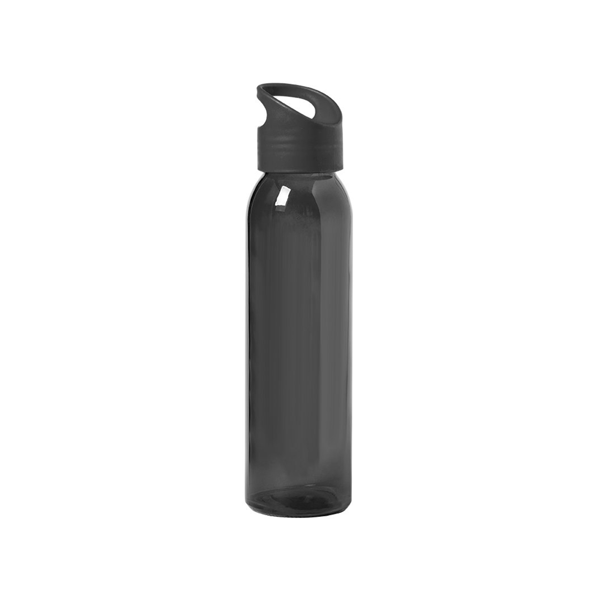 Traisen-glazen-waterfles-Met-schroefdop-470-ml-bedrukken-zwart
