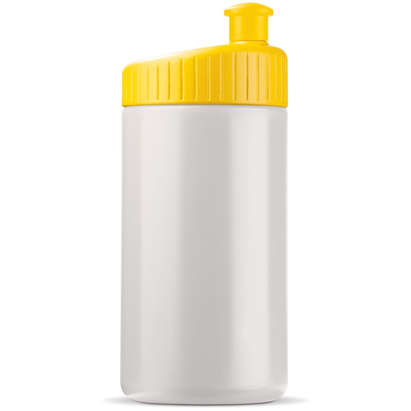Sportbidon-Chico-500-ml-bedrukken-wit-geel