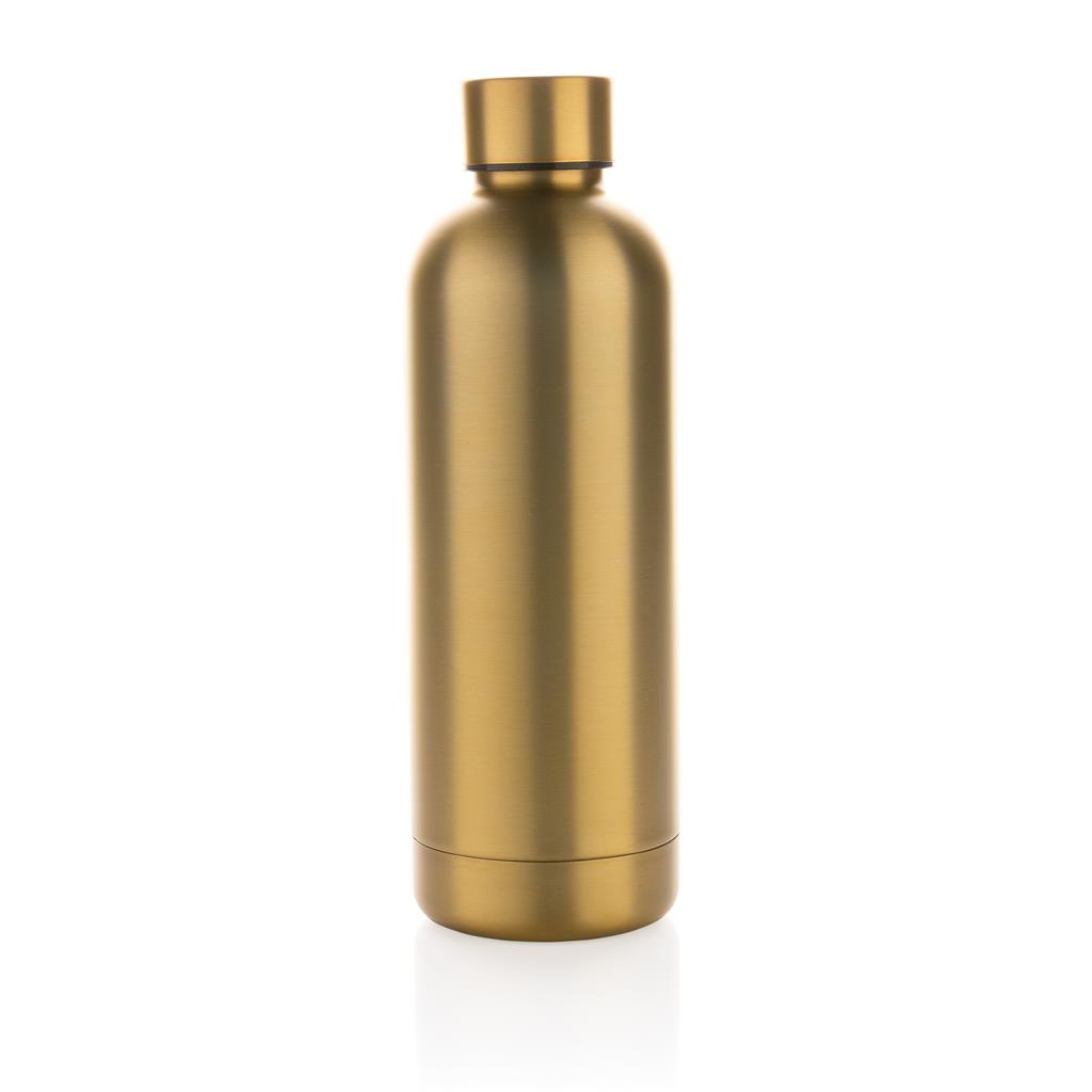 Thermosfles-Gerecycled-RVS-500-ml-bedrukken-goud