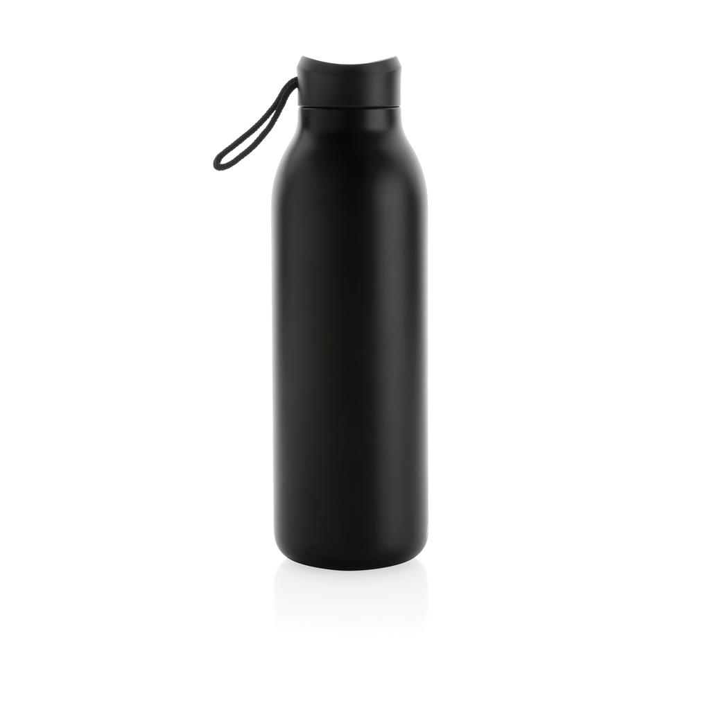 Avira-thermosfles-Gerecycled-RVS-500-ml-bedrukken-zwart