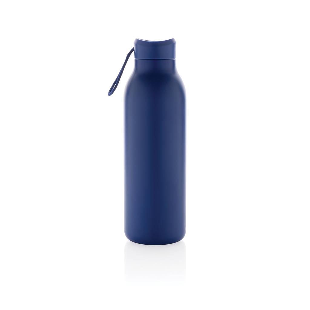 Avira-thermosfles-Gerecycled-RVS-500-ml-bedrukken-blauw