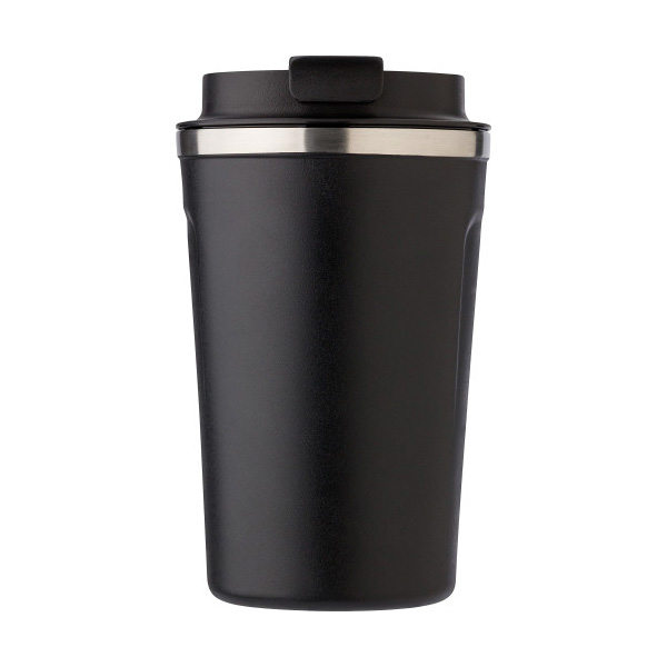 Koffiebeker-to-go-RVS-380-ml-bedrukken-zwart