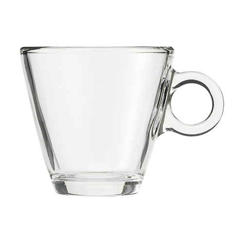 Koffieglas-met-rond-oor-230-ml-bedrukken-transparant