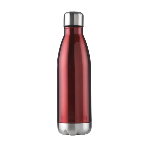 Thermosfles-met-zilveren-details-RVS-500-ml-bedrukken-rood