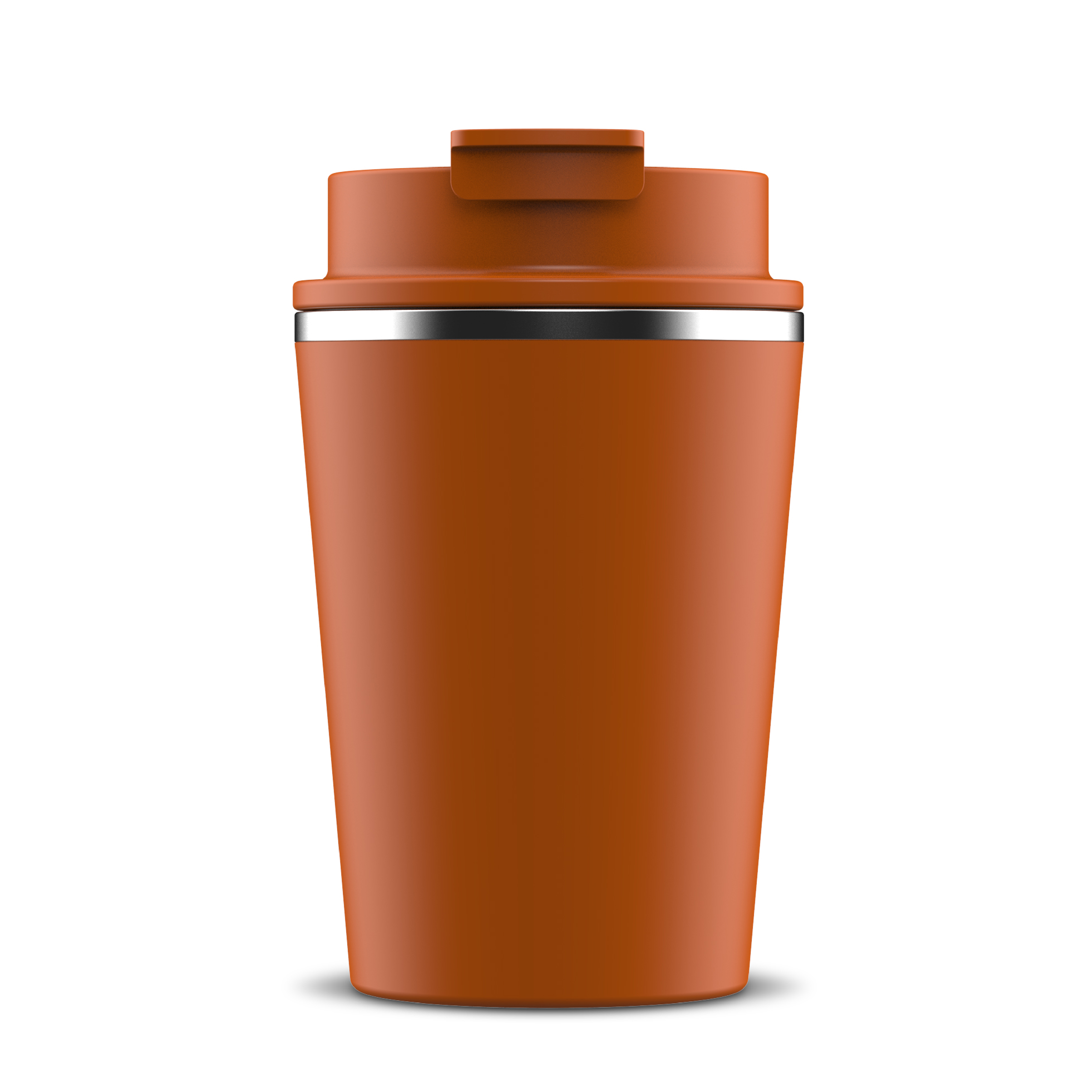 Koffiebeker-to-go-dubbelwandig-280-ml-bedrukken-oranje