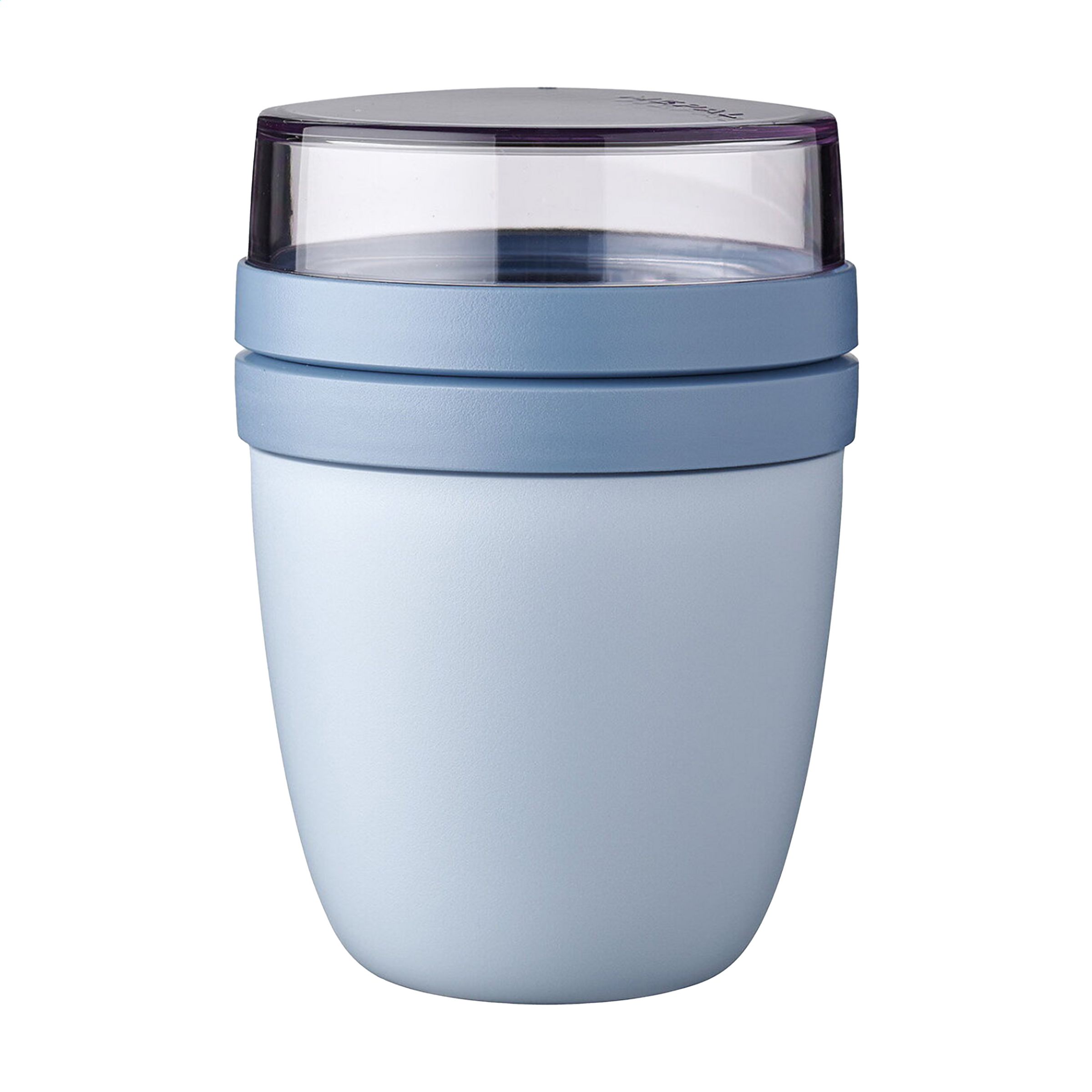 Mepal-lunchpot-2-compartimenten-500-ml-bedrukken-lichtblauw
