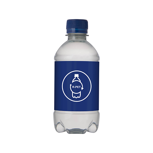 Bronwater-met-draaidop-RPET-330-ml-bedrukken-blauw