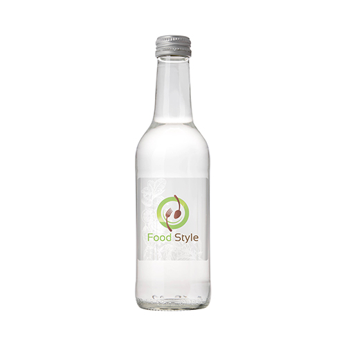Glazen-fles-met-bronwater-330-ml-bedrukken-transparant