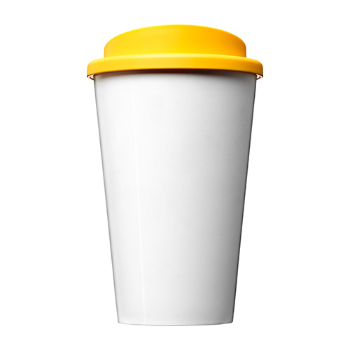 Americano-Brite-koffiebeker-Gerecycled-polypropyleen-350-ml-bedrukken-geel