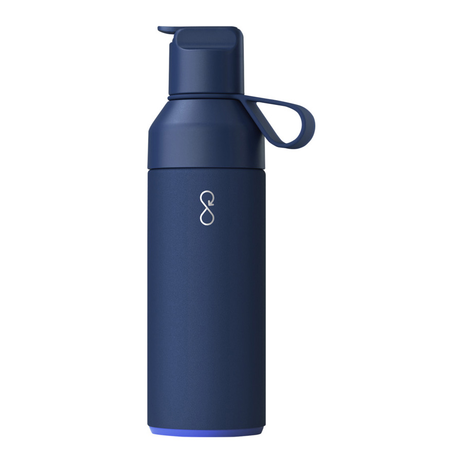 Ocean-Bottle-GO-thermosfles-Gerecycled-RVS-500-ml-bedrukken-donkerblauw