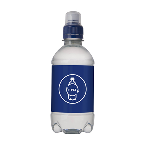 Bronwater-met-sportdop-RPET-330-ml-bedrukken-blauw