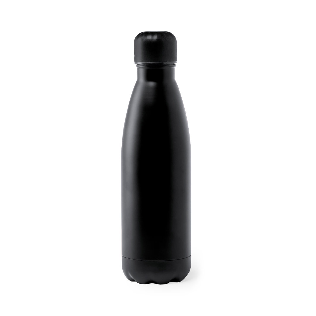 RVS-fles-Kian-mat-790-ml-bedrukken-zwart