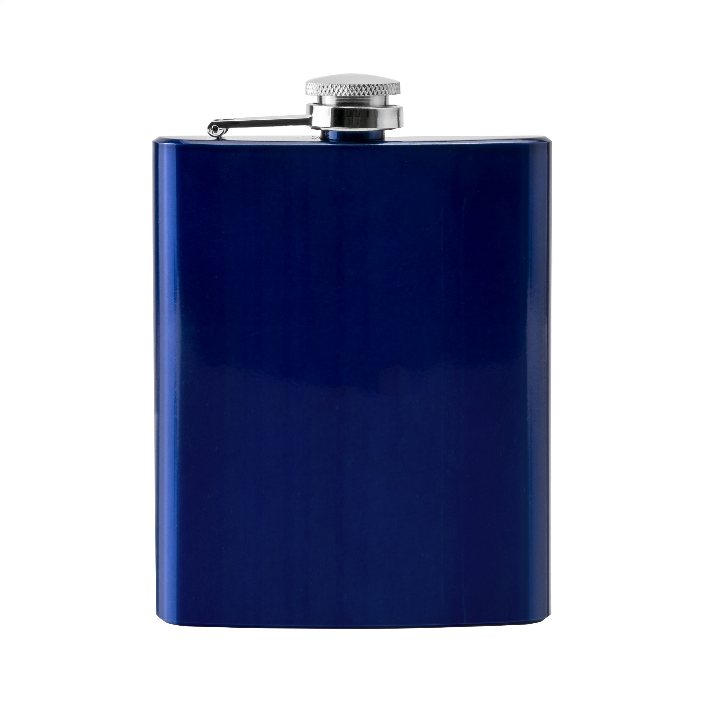 RVS-heupfles-200-ml-bedrukken-donkerblauw