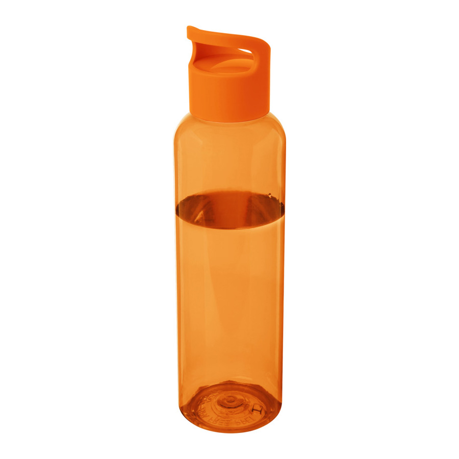 Waterfles-met-handvat-RPET-650-ml-bedrukken-oranje