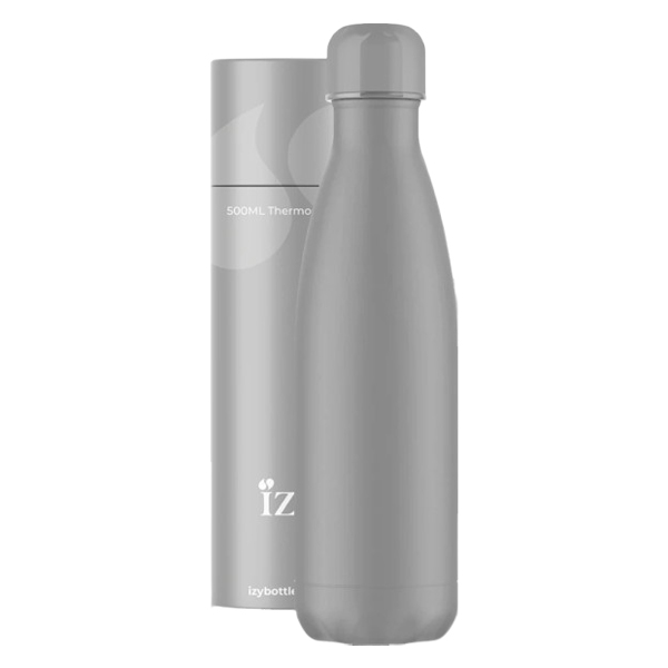 IZY-Bottles-RVS-thermosfles-500-ml-bedrukken-grijs