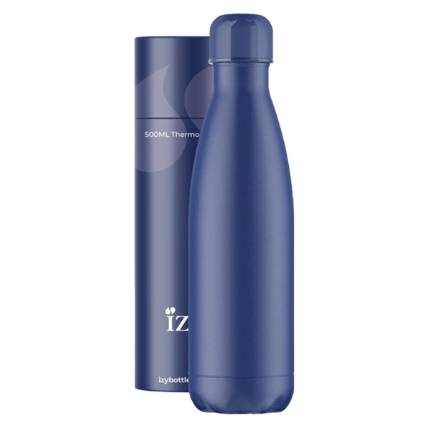 IZY-Bottles-RVS-thermosfles-500-ml-bedrukken-donkerblauw