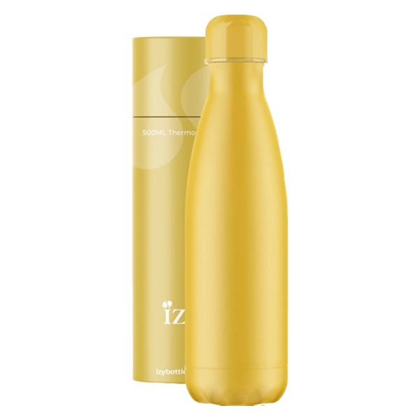IZY-Bottles-RVS-thermosfles-500-ml-bedrukken-geel