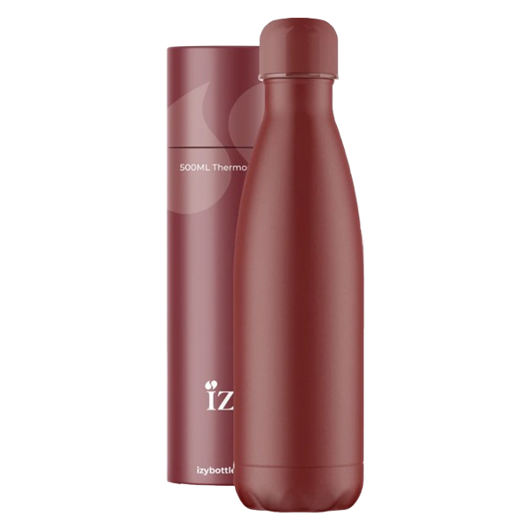 IZY-Bottles-RVS-thermosfles-500-ml-bedrukken-rood