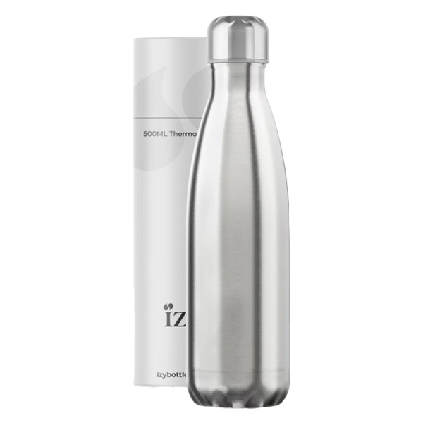 IZY-Bottles-RVS-thermosfles-500-ml-bedrukken-zilver