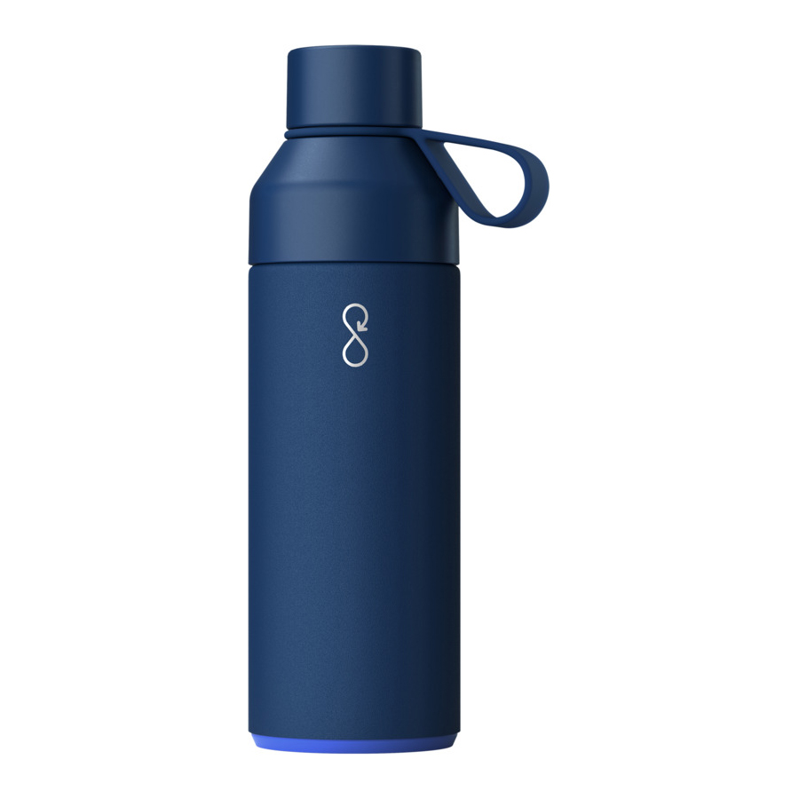 Ocean-Bottle-thermosfles-Met-draaglus-500-ml-bedrukken-donkerblauw
