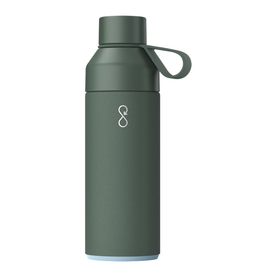 Ocean-Bottle-thermosfles-Met-draaglus-500-ml-bedrukken-donkergroen