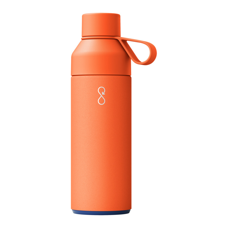 Ocean-Bottle-thermosfles-Met-draaglus-500-ml-bedrukken-oranje
